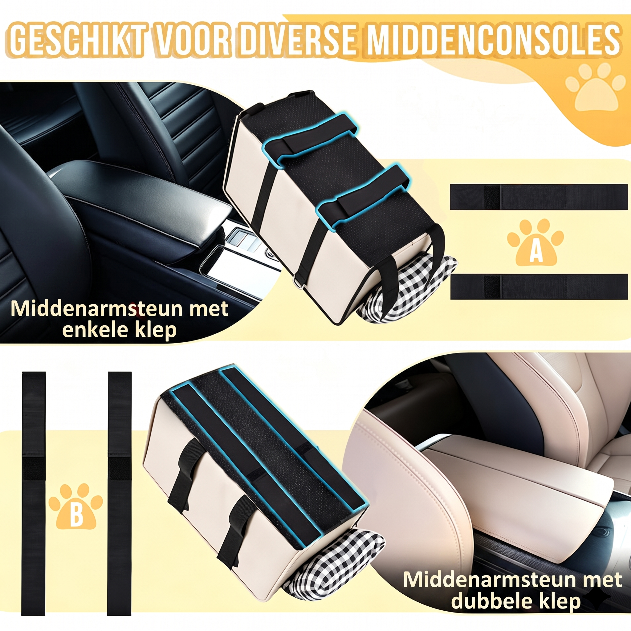 Calviro PawSeat™ Autostoeltje