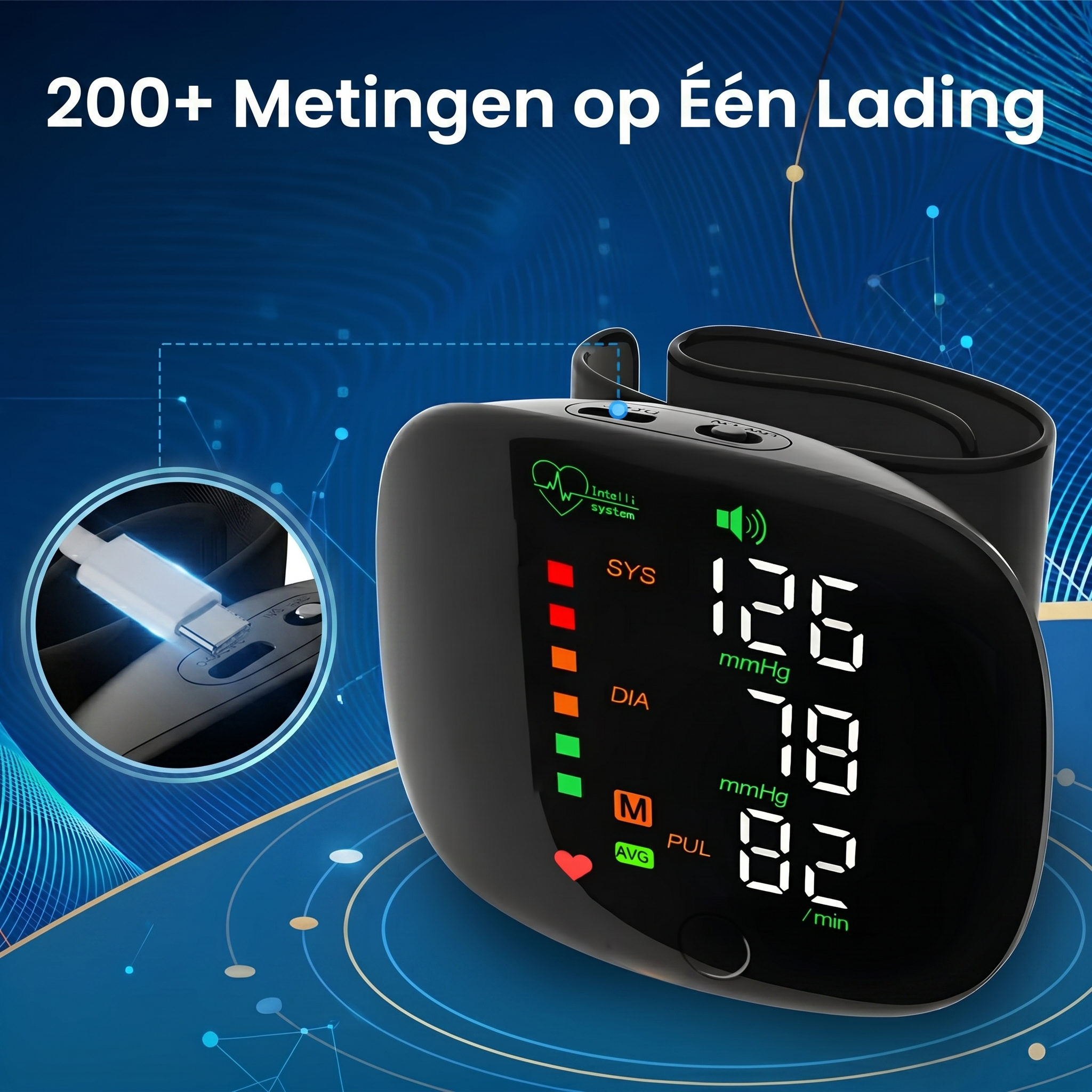 Calviro Pols Bloeddrukmeter