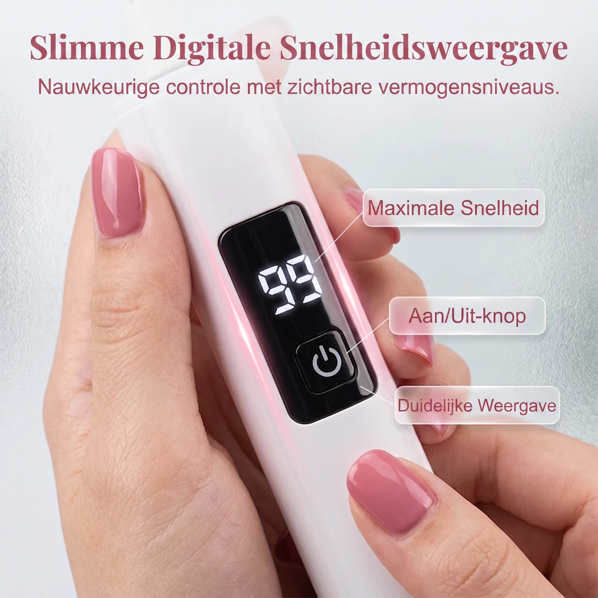 Calviro NailPro™ Elektrische Nagelfrees