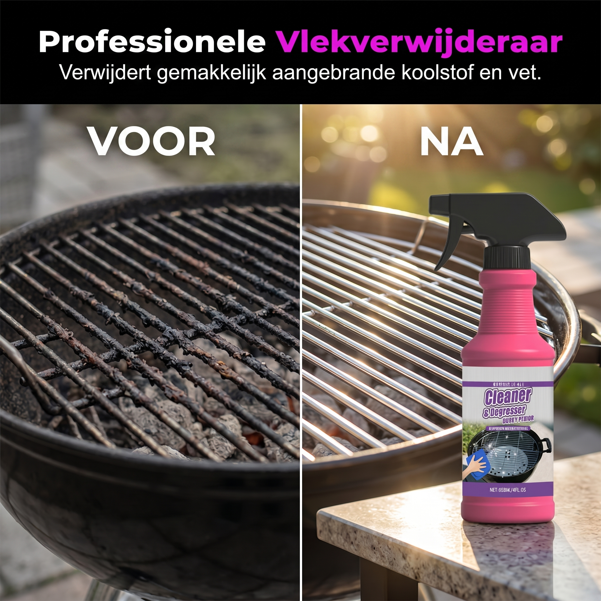 Calviro BBQ Vetverwijderingsspray