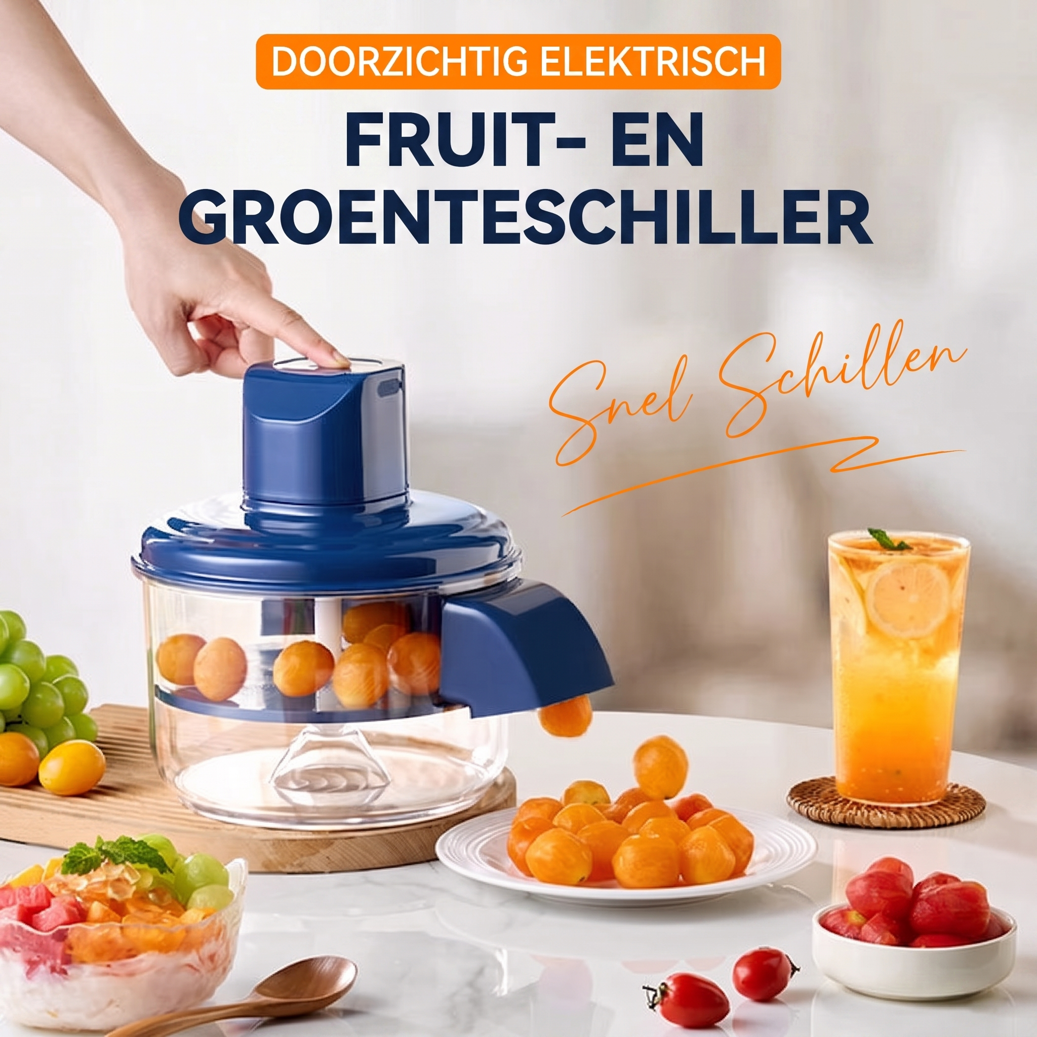 Calviro SpinPeel™ Elektrische Schiller