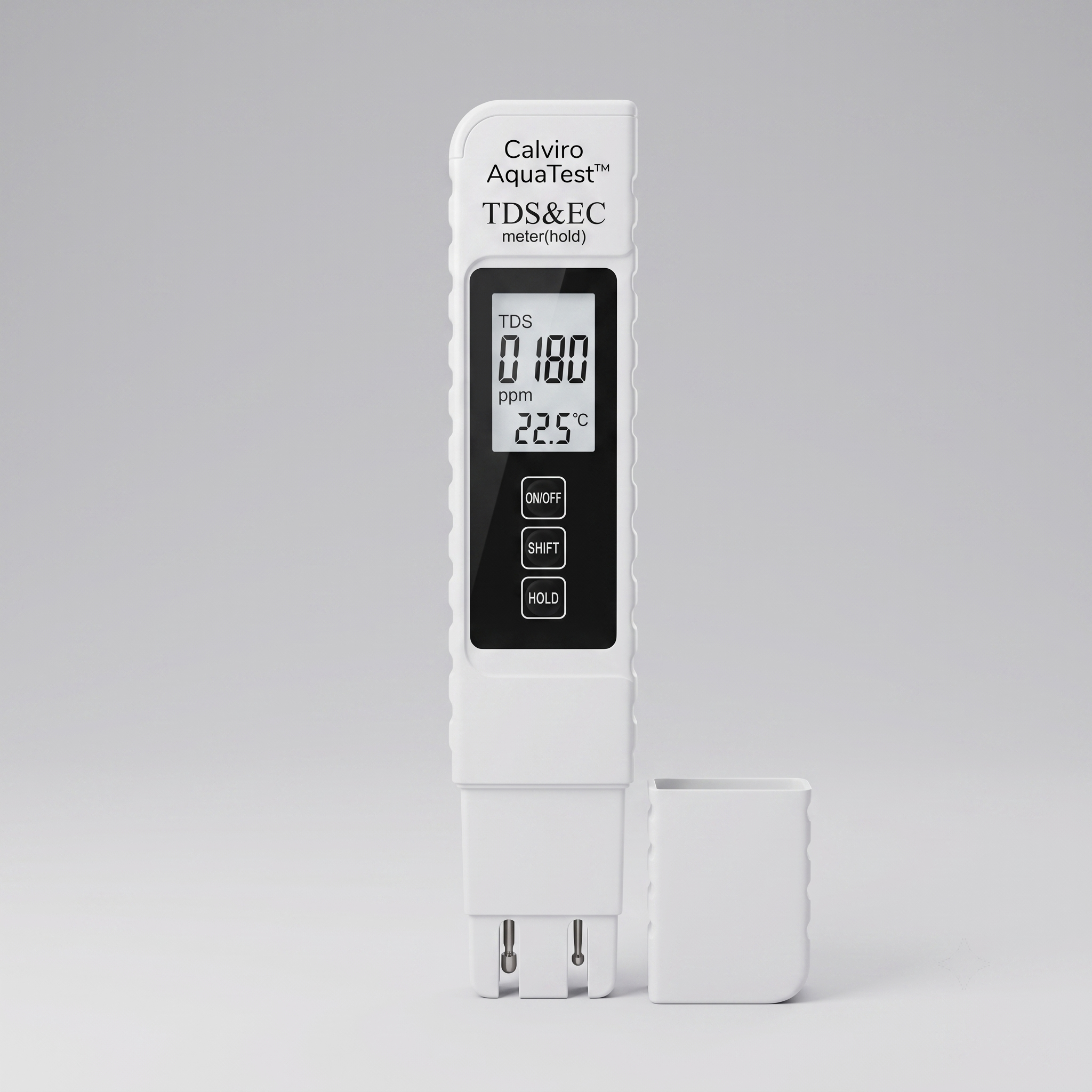 Calviro AquaTest™ 3-in-1 Waterkwaliteitsmeter