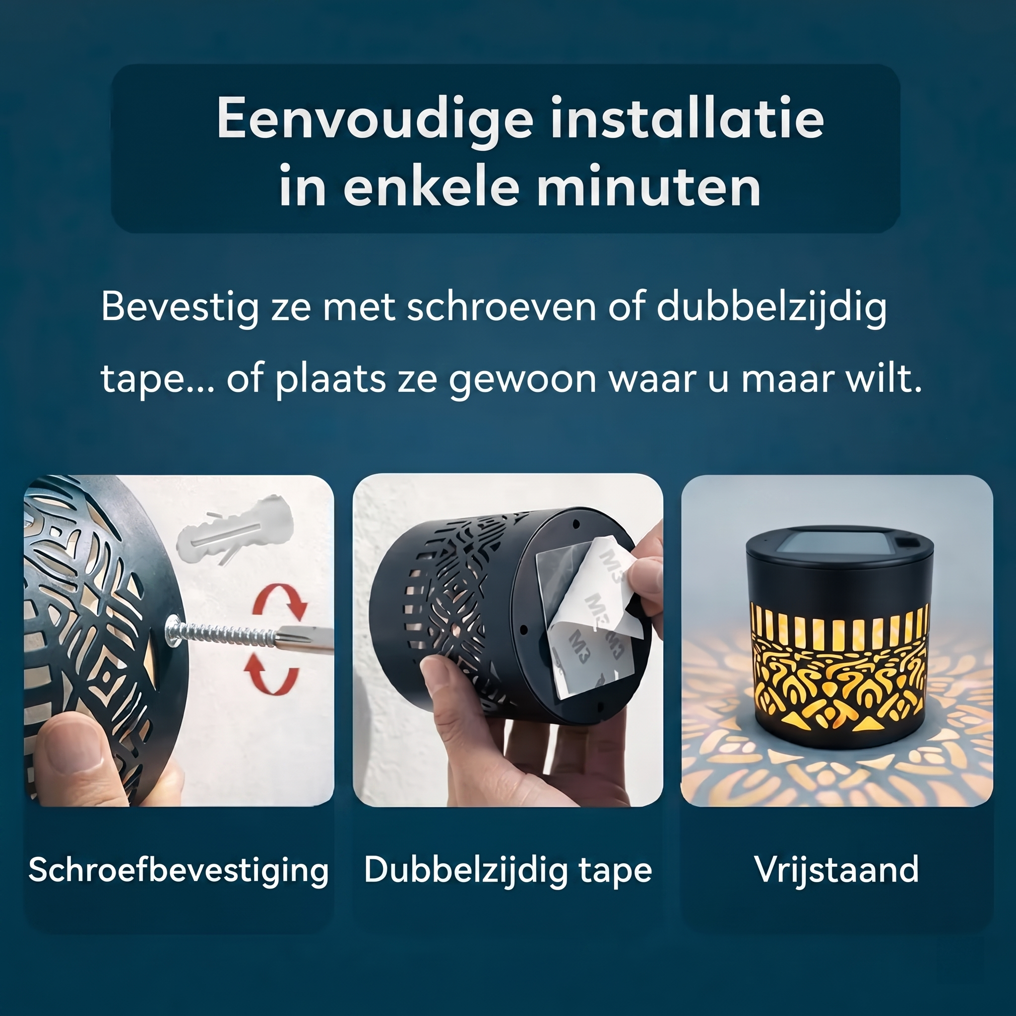 Calviro Lichtbloem™ Solar Tuinlamp