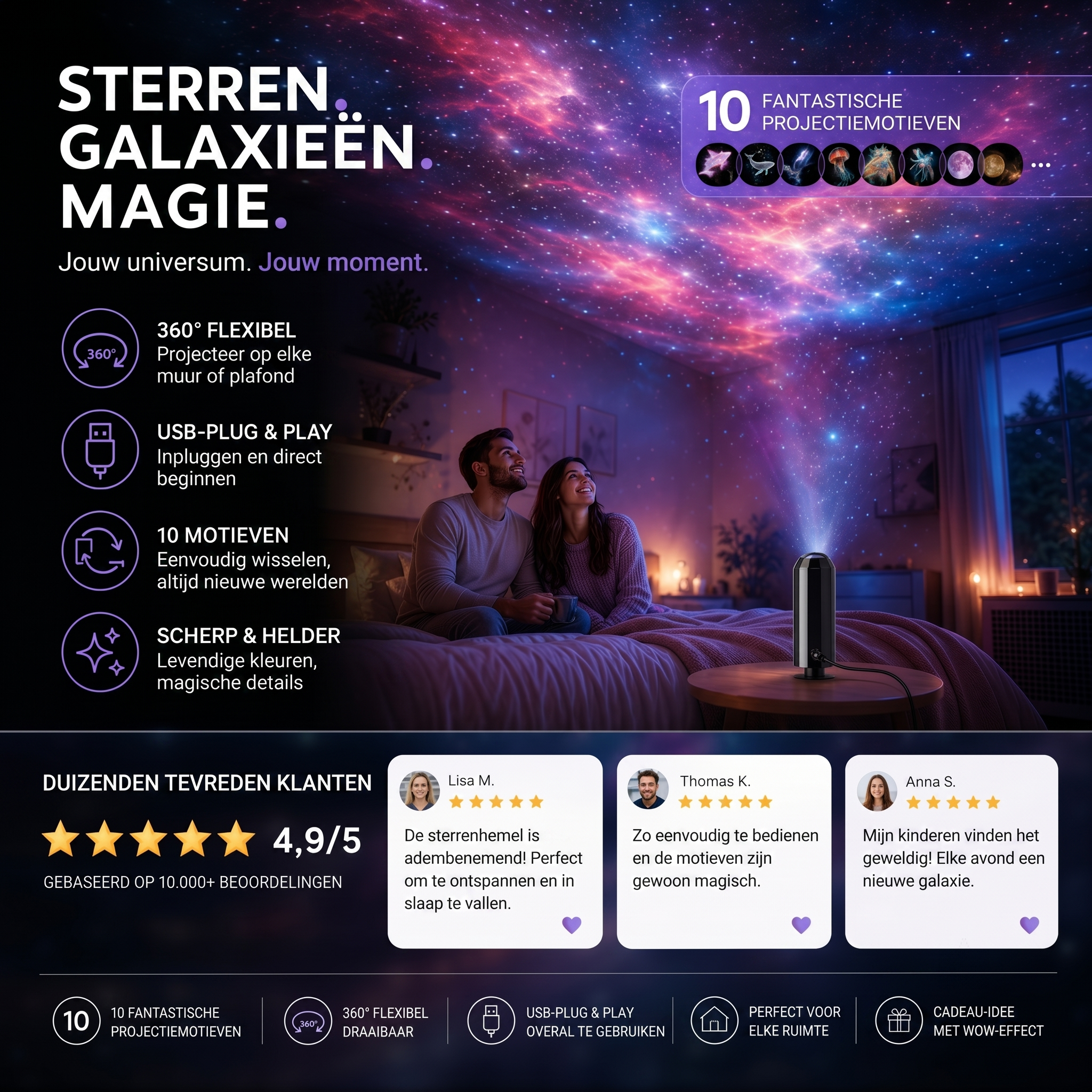 Calviro™  - DreamLight Projector