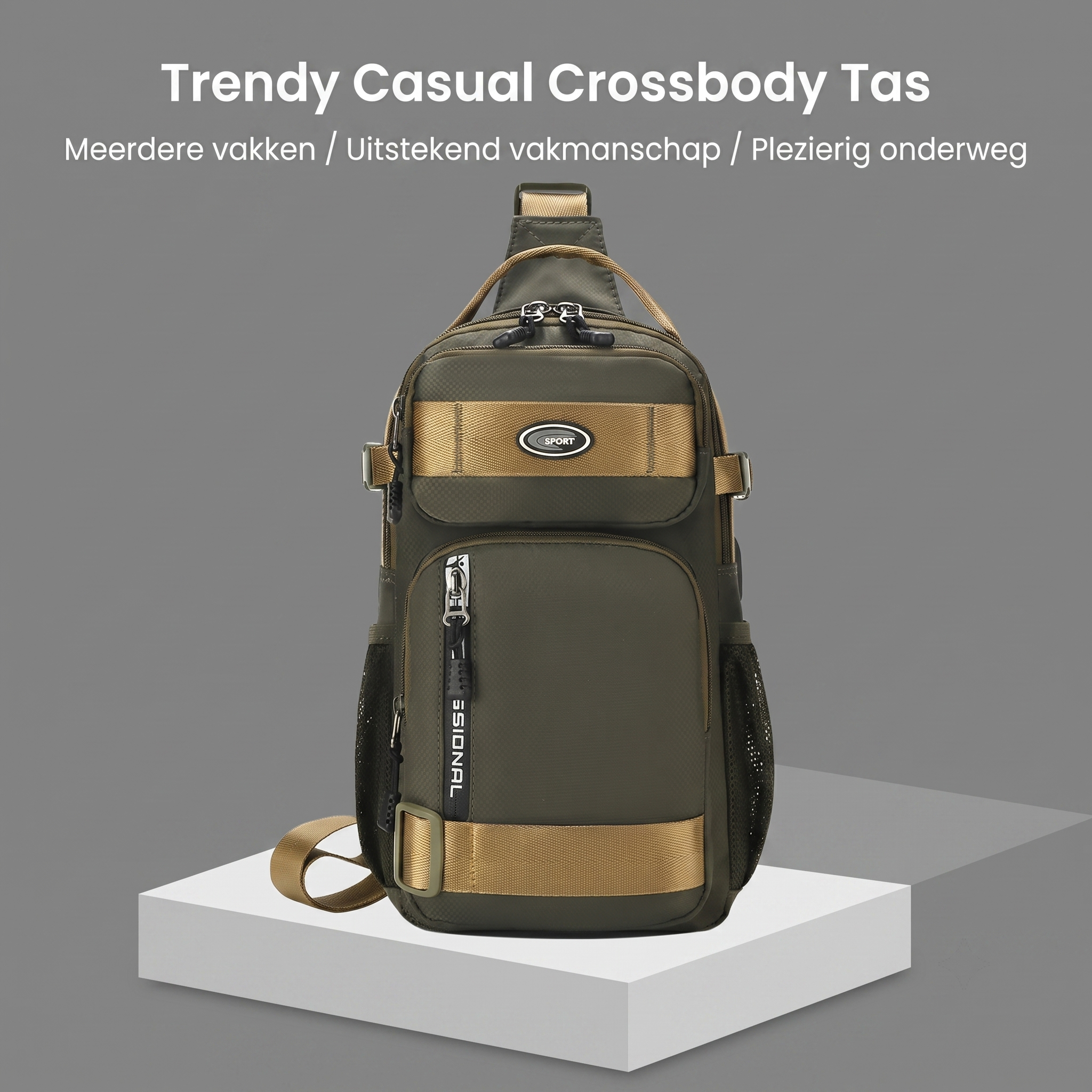 Calviro UrbanPack™ Crossbody Tas