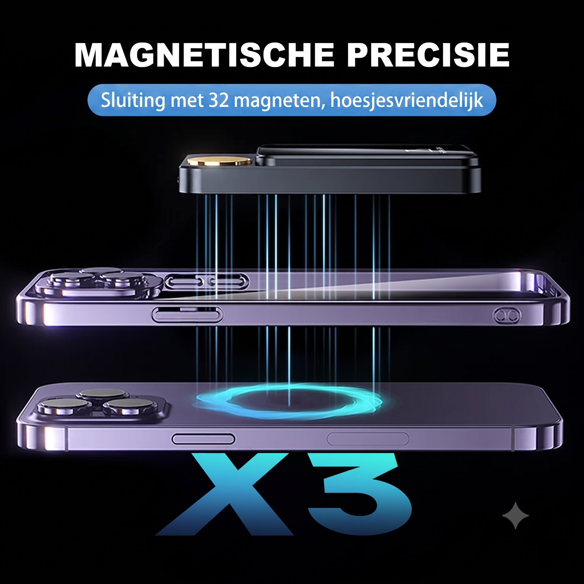 Calviro SnapCharge™ Magnetische Powerbank