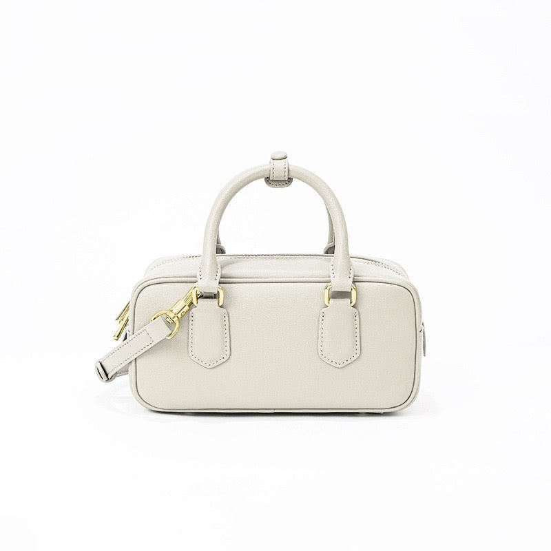 Vintage Äkta Läder Crossbody Handväska