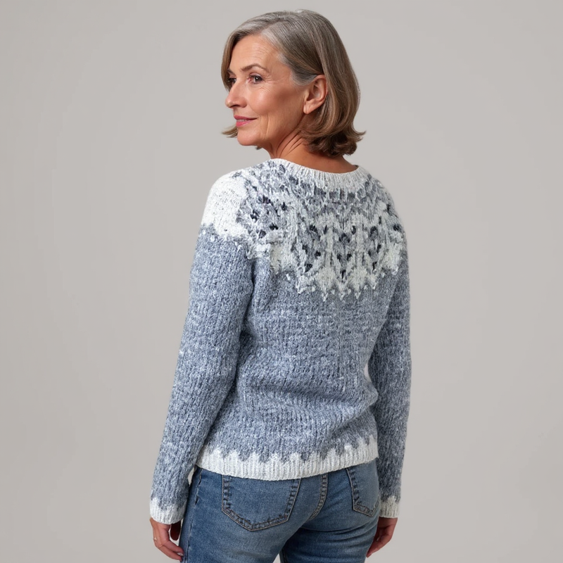 Merja™ - Klassisk Isländsk Ulltröja