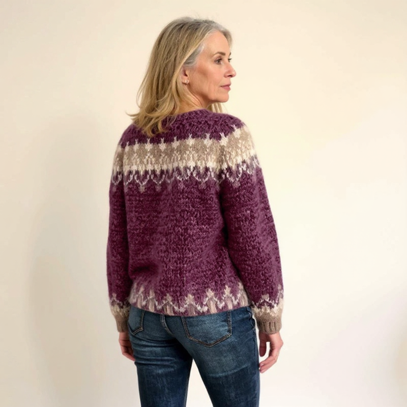 Maarit™ - Klassisk isländsk ulltröja
