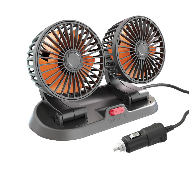 Dubbele kop Auto  Luchtcirculatieventilator