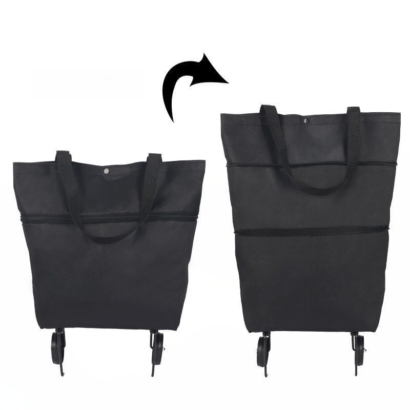 Calviro RollGo™ Opvouwbare Boodschappentrolley